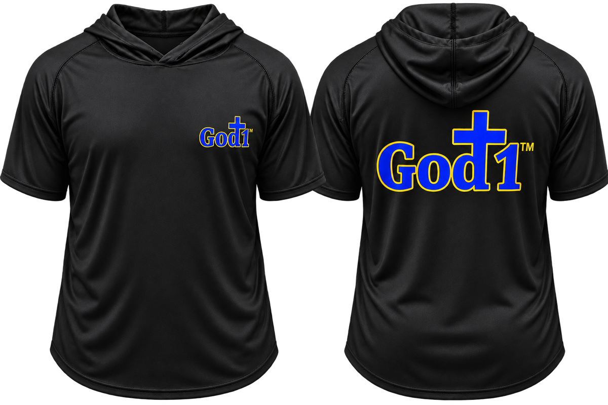 God1 Hooded Short Sleeve Shirt