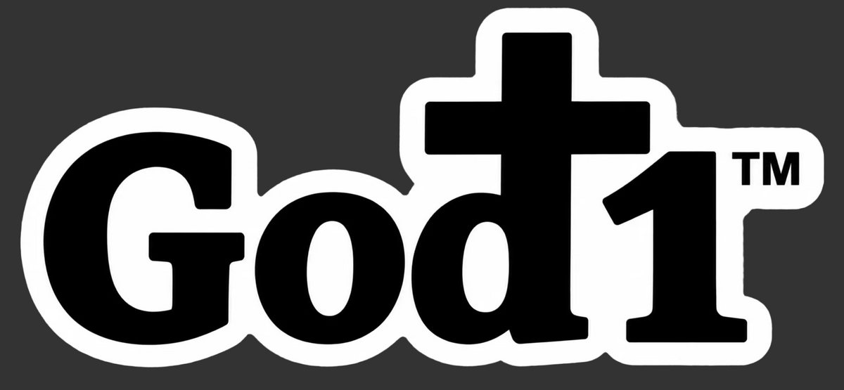 God1 Die-Cut Vinyl Stickers